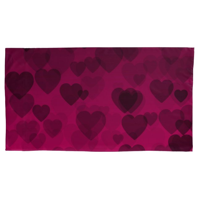 Housse D'oreillers Motif de coeur 18 (devant)