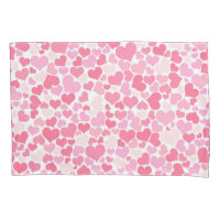 Motif de Coeurs roses - Paire de Coutumes