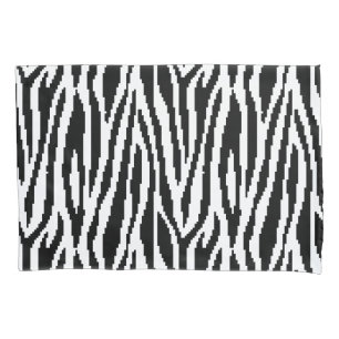 Housse D'oreillers motif de conception d'impression à 8 bits Pixel Ze