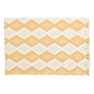 Housse D'oreillers Motif de diamant jaune
