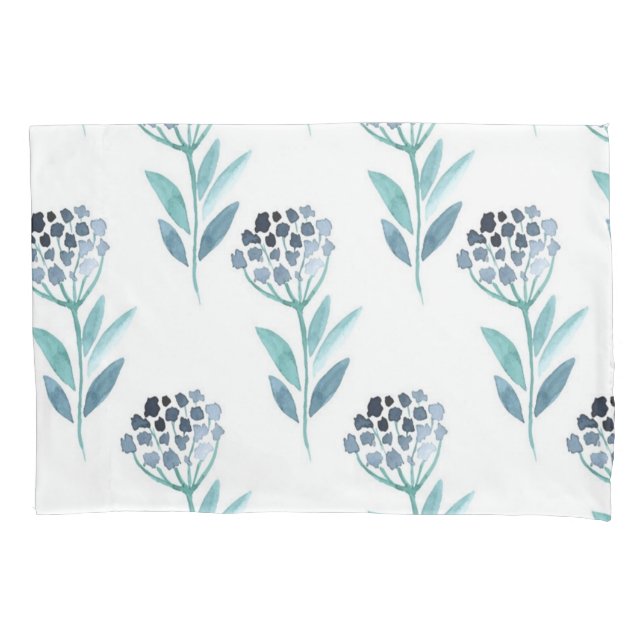 Housse D'oreillers Motif de fleurs (devant)
