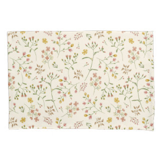 Housse D'oreillers Motif de fleurs d'aquarelle