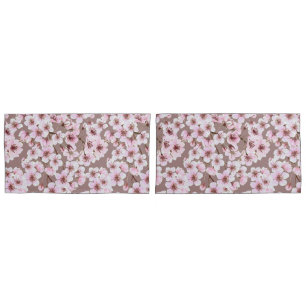 Housse D'oreillers Motif de fleurs de cerisiers