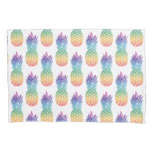 Housse D'oreillers Motif de fruits d'ananas coussin personnalisé coqu