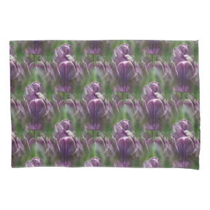 Housse D'oreillers Motif de la nature des fleurs de tulipe violet