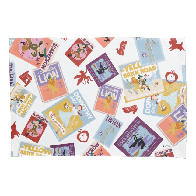 Housse D'oreillers Motif de lancer avec impression de personnage du M (devant)