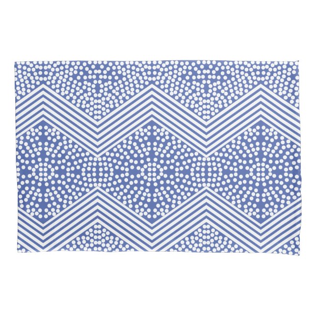 Housse D'oreillers Motif de lignes de boules d'art Abstraites (devant)