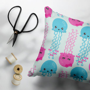 Housse D'oreillers Motif de méduses, Mignonne méduse, Sea Animaux