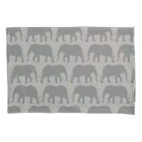 Motif de silhouettes d'éléphant africain