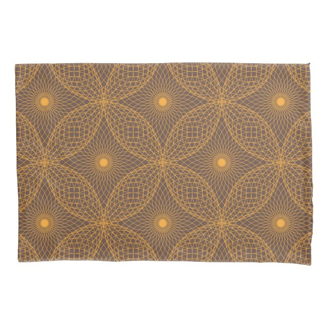 Housse D'oreillers Motif de style mandala, décoratif, chic, abstrait (devant)
