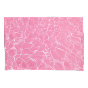 Housse D'oreillers Motif d'eau rose réaliste