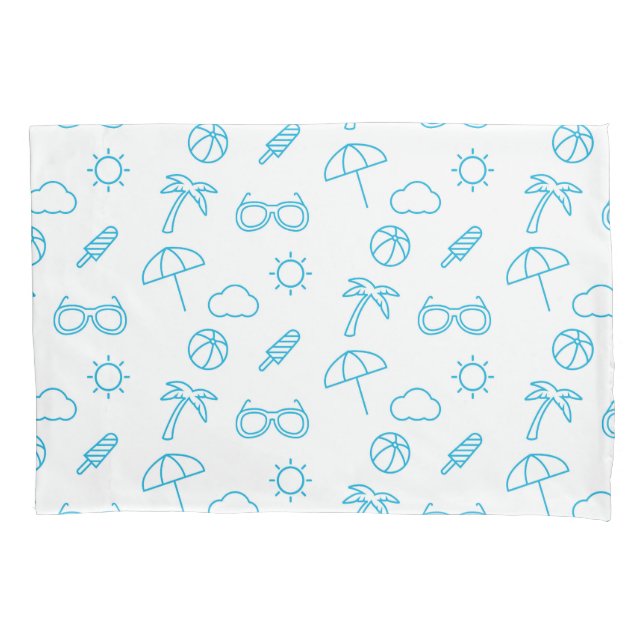 Housse D'oreillers Motif d'été (devant)