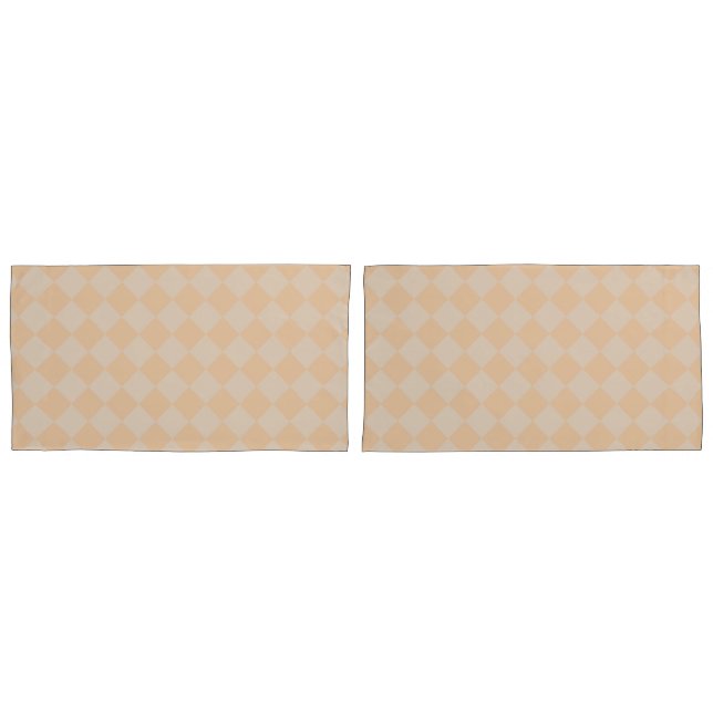 Housse D'oreillers Motif diamant HAMbyWG (devant-Set)