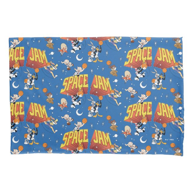 Housse D'oreillers Motif Espace Extérieur SPACE JAM™ TUNE SQUAD™ (devant)