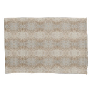 Housse D'oreillers Motif Faux Shearling Psychédélique Luxe Rustique