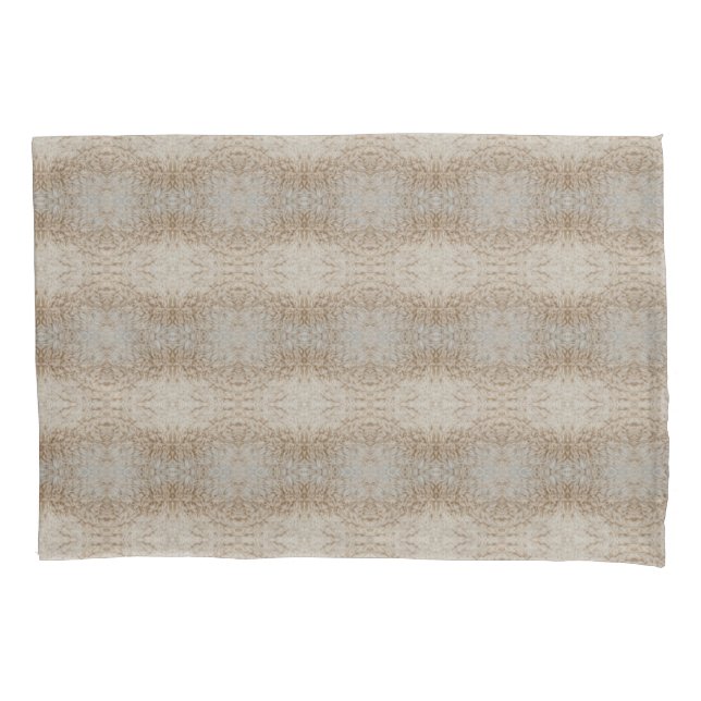 Housse D'oreillers Motif Faux Shearling Psychédélique Luxe Rustique (devant)