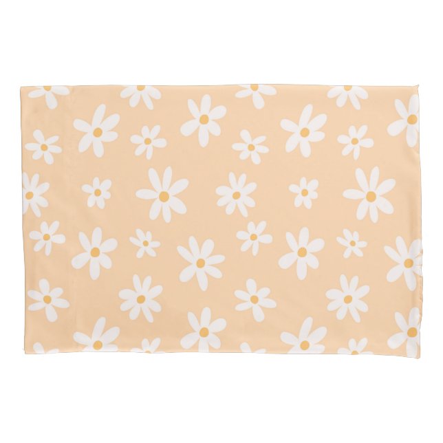 Housse D'oreillers Motif Fleur Cute Daisy (devant)