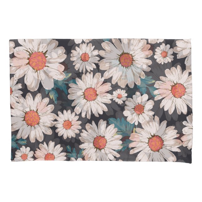 Housse D'oreillers Motif Fleur Fleur Fleur Fleur Fleur Simples (devant)