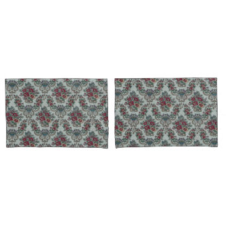 Housse D'oreillers Motif floral coloré Fleurs tendance et Feuilles