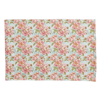 Housse D'oreillers Motif floral de style vintage