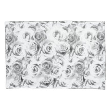 Motif floral répétitif | Motif de roses blanches
