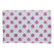 Motif Floral Rose Pour Décoration de Maison Menthe