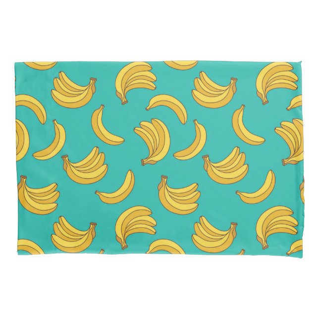 Housse D'oreillers Motif Fruit Banana (devant-gauche)
