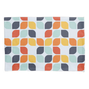 Housse D'oreillers Motif géométrique vintage