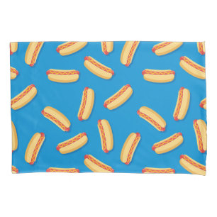 Housse D'oreillers Motif Hotdogs de restauration rapide