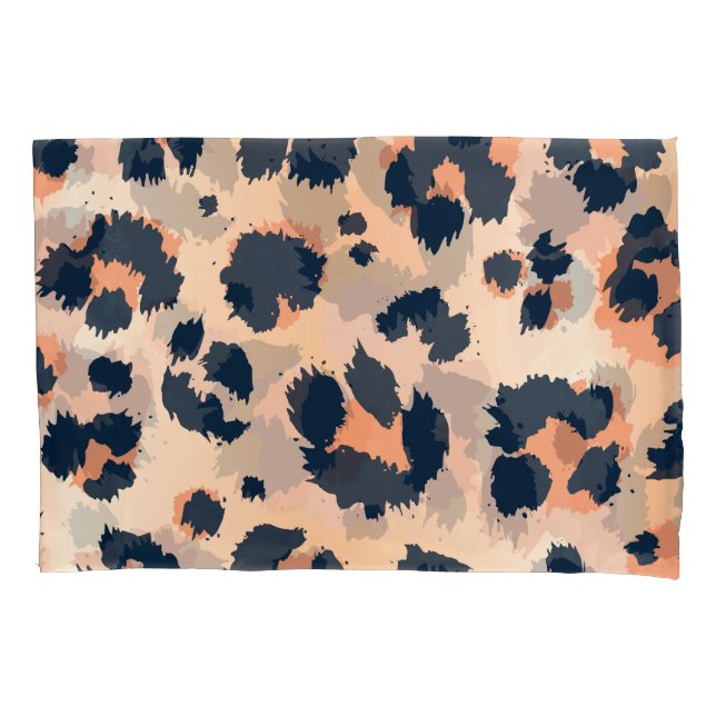 Housse D'oreillers Motif Leopard : Amusant Design sans Seamless (devant)
