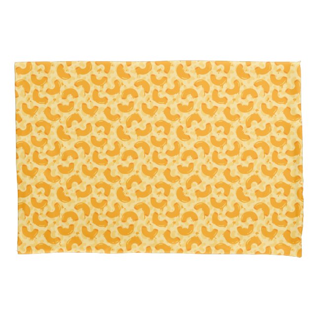 Housse D'oreillers Motif Macaroni au Fromage (devant)