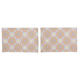 Housse D'oreillers Motif Mandala