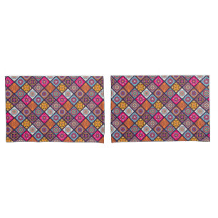 Housse D'oreillers Motif Mandala