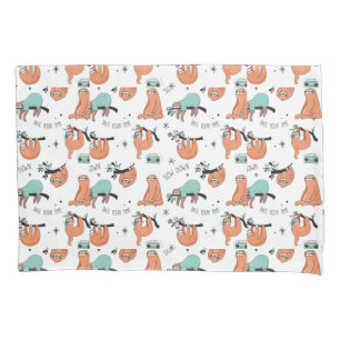 Housse D'oreillers Motif mignon de paresse