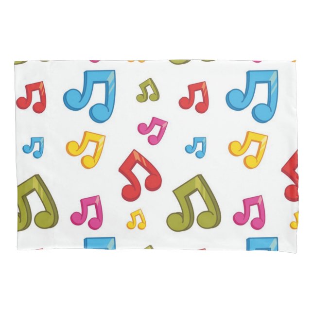 Housse D'oreillers Motif musical (devant)