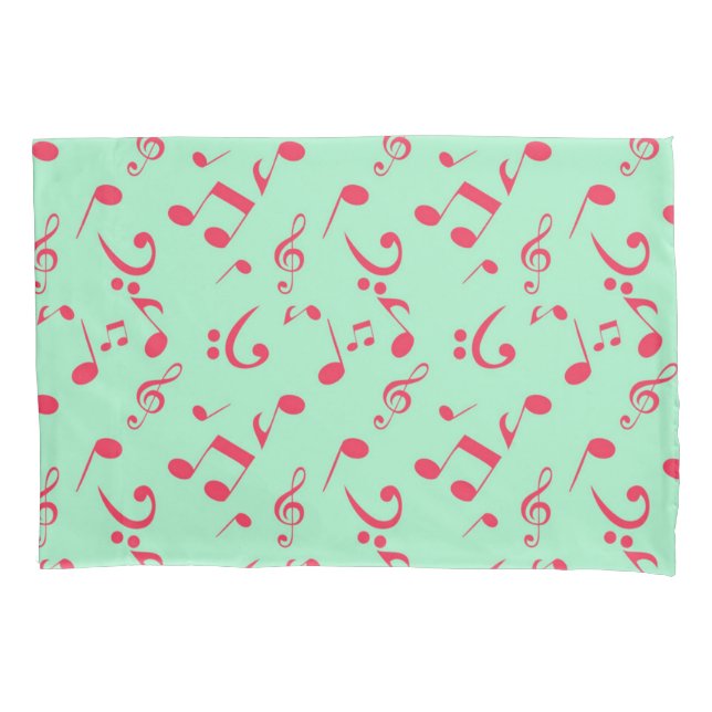 Housse D'oreillers Motif musical (devant)
