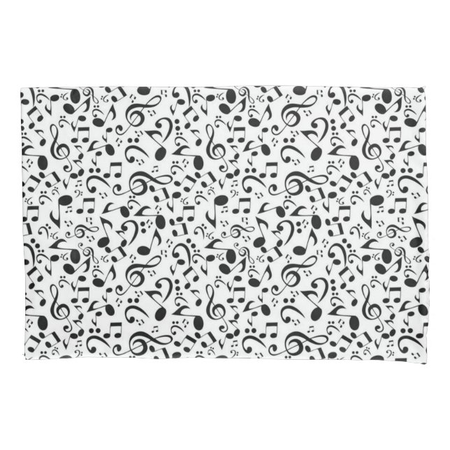 Housse D'oreillers Motif musical (devant)