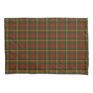 Housse D'oreillers Motif national canadien de tartan de plaid