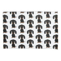Motif noir et bronzage aux cheveux courts mignon
