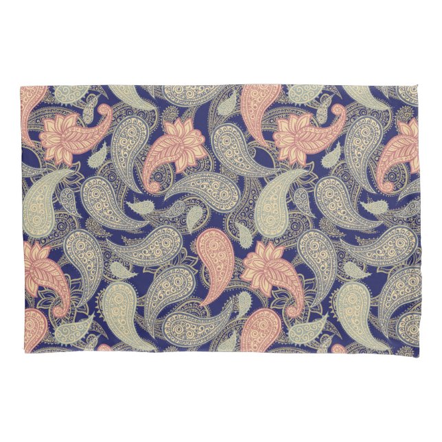 Housse D'oreillers Motif Paisley  (devant)