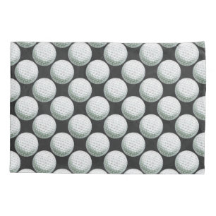 Housse D'oreillers Motif peint de boule de golf