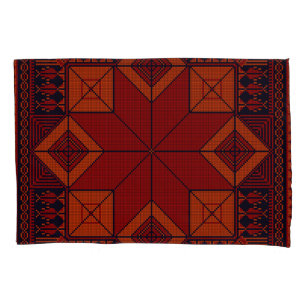 Housse D'oreillers Motif traditionnel Palestine broderie tatreez