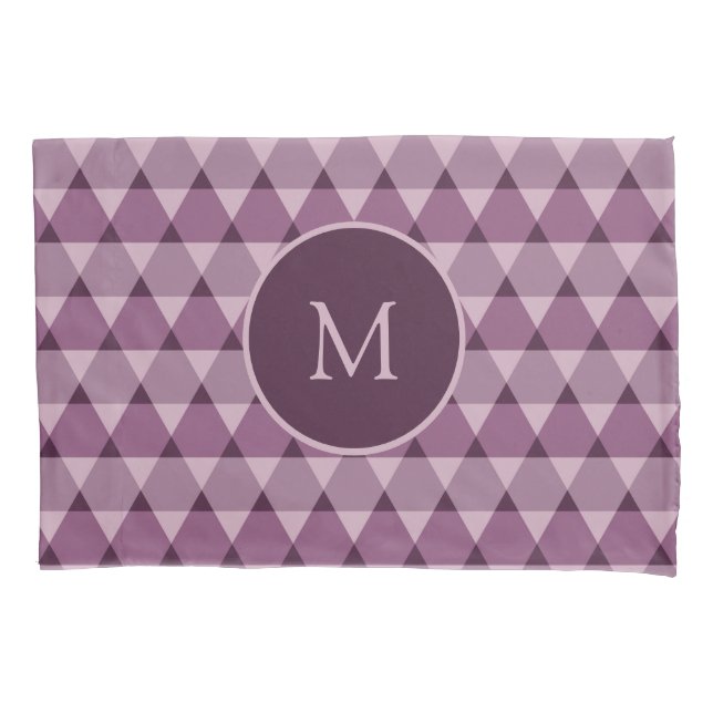 Housse D'oreillers Motif triangles (devant)