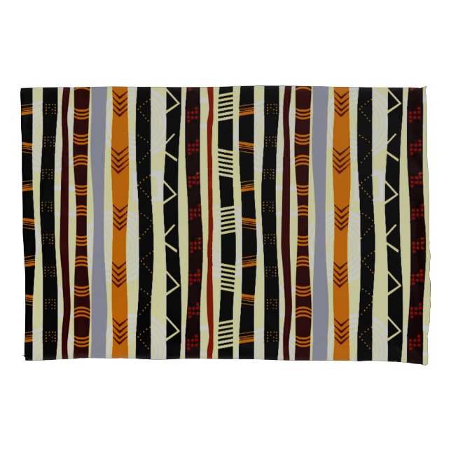 Housse D'oreillers Motif tribal africain (devant)