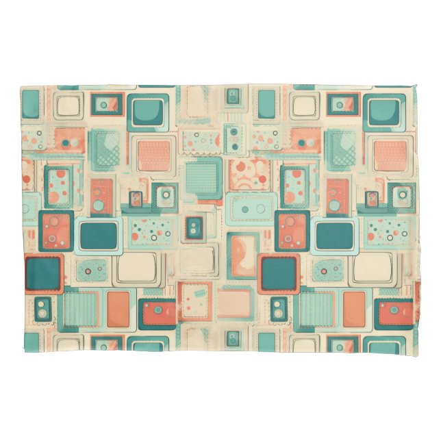 Housse D'oreillers Motif vintage (devant-gauche)