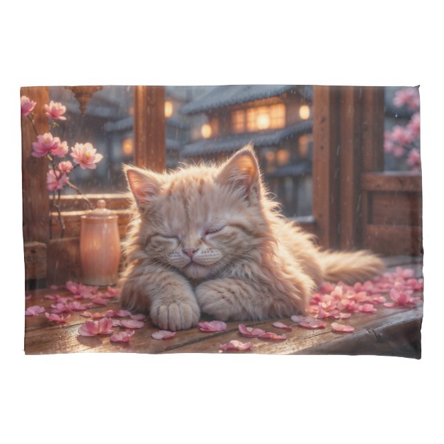 Housse D'oreillers Nap Time de Cherry Blossom (devant-gauche)