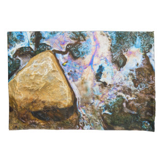 Housse D'oreillers nature abstraite eau morte