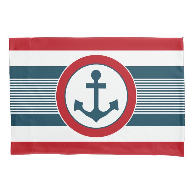 Housse D'oreillers Nautical design (devant)
