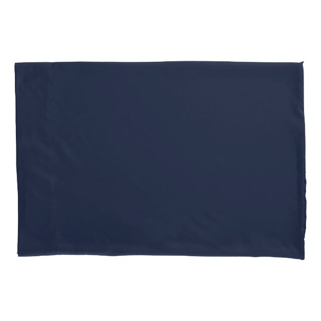 Housse D'oreillers Navy Blue (devant-gauche)