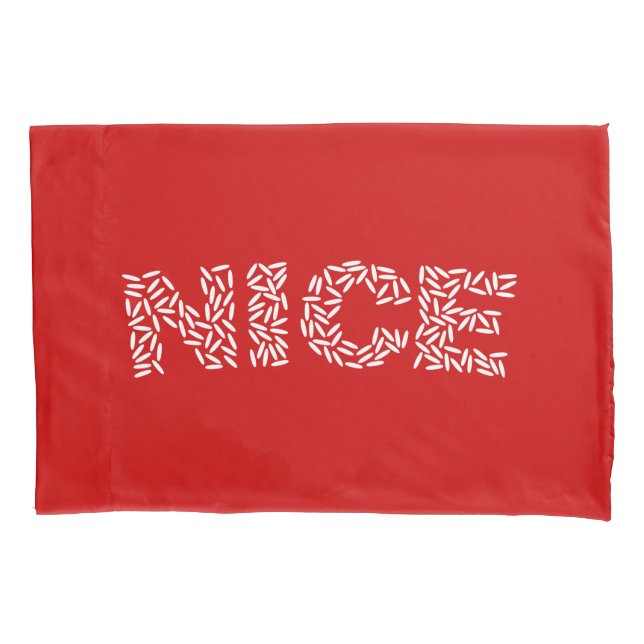 Housse D'oreillers Nice Riz (devant)